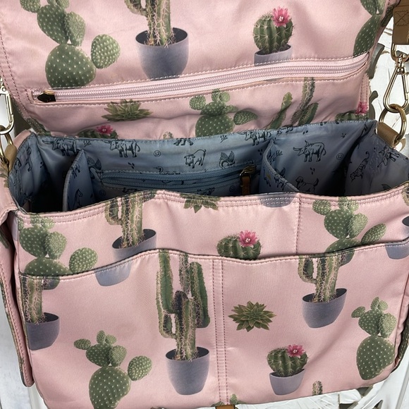 Twelve Little diaper bag blush cactus print - Picture 9 of 14